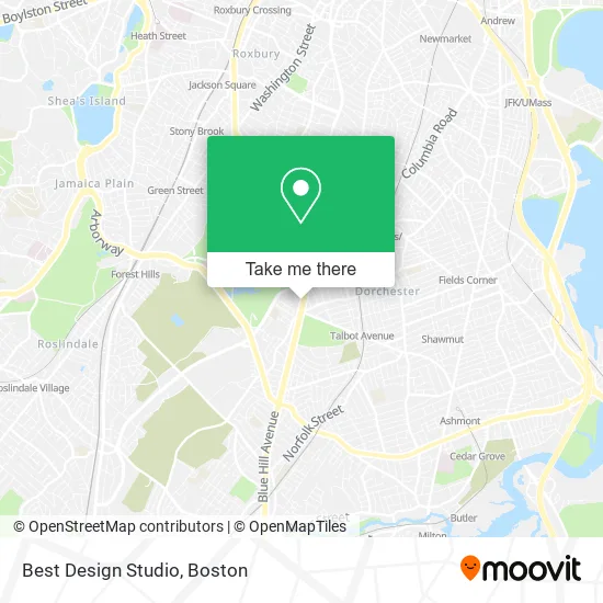 Best Design Studio map
