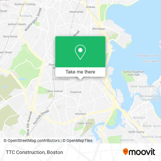 TTC Construction map