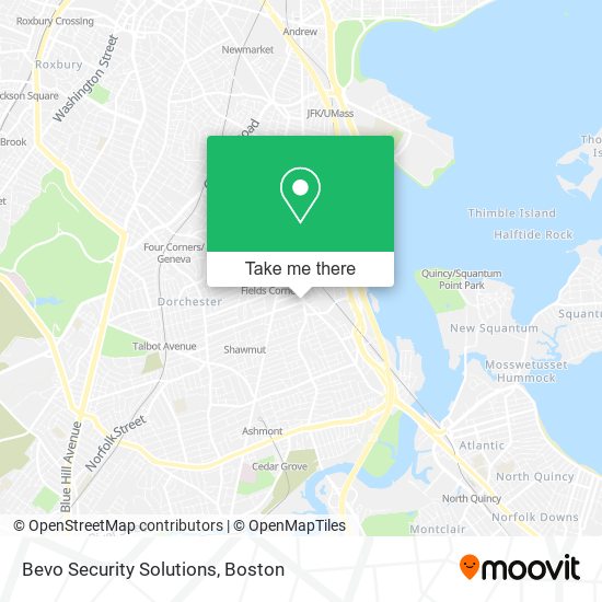 Mapa de Bevo Security Solutions