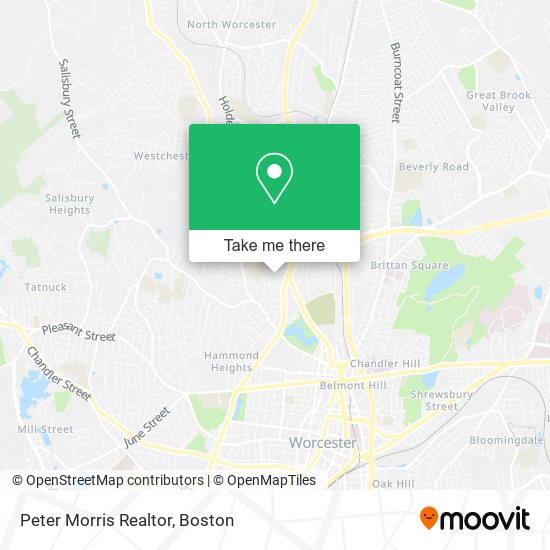 Peter Morris Realtor map