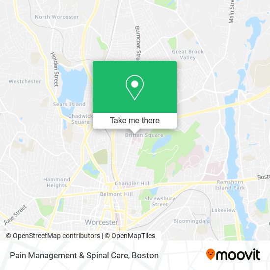 Pain Management & Spinal Care map