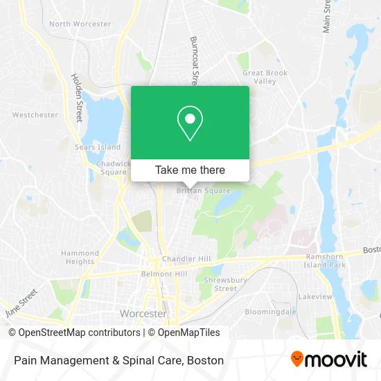 Pain Management & Spinal Care map