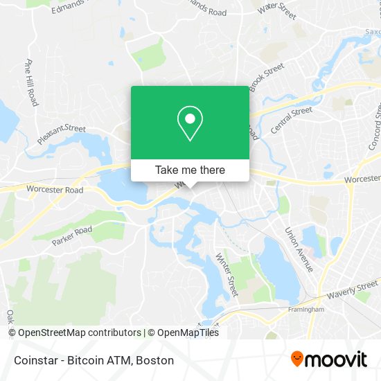 Mapa de Coinstar - Bitcoin ATM