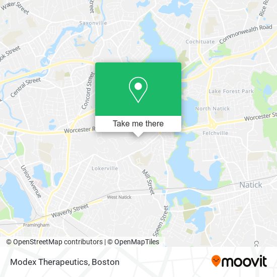 Modex Therapeutics map