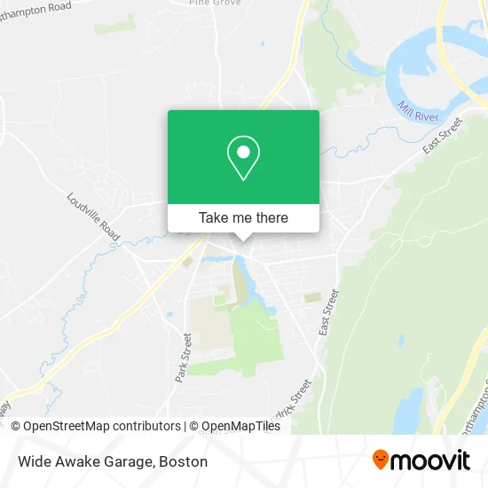 Wide Awake Garage map