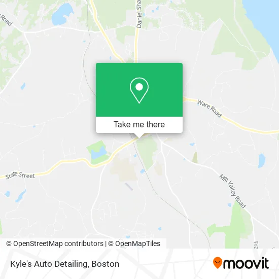 Kyle's Auto Detailing map