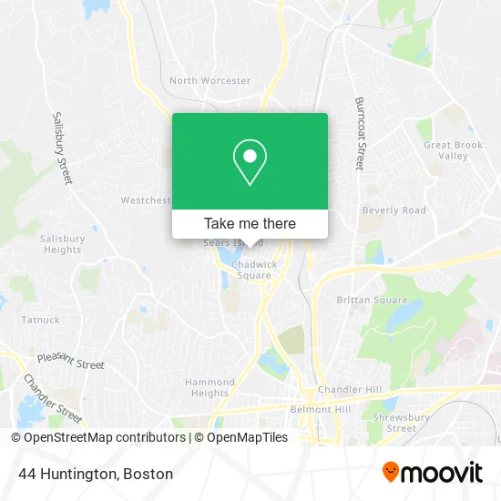 44 Huntington map