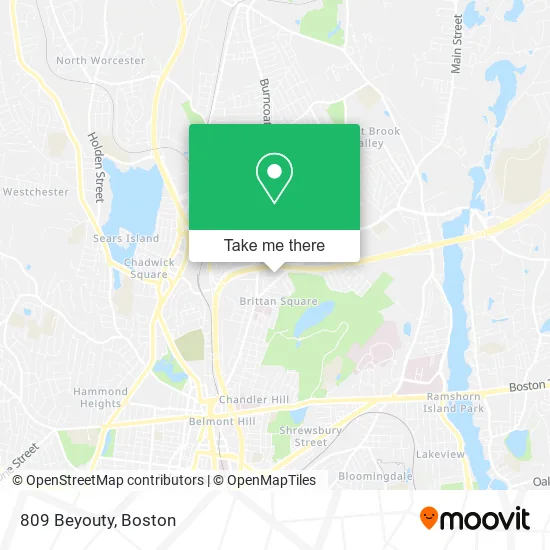 809 Beyouty map