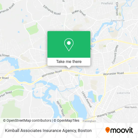 Kimball Associates Insurance Agency map