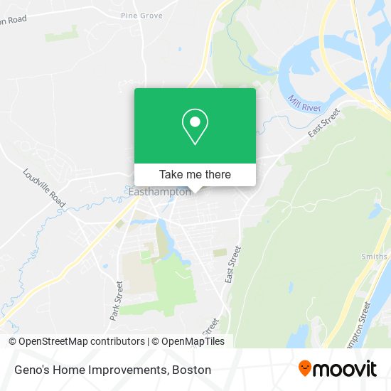 Mapa de Geno's Home Improvements