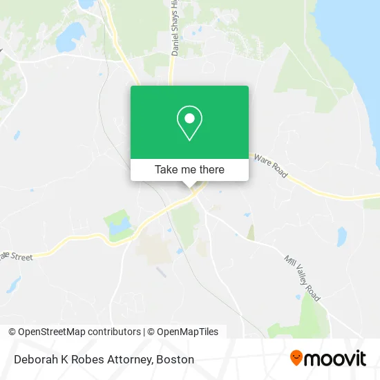 Deborah K Robes Attorney map