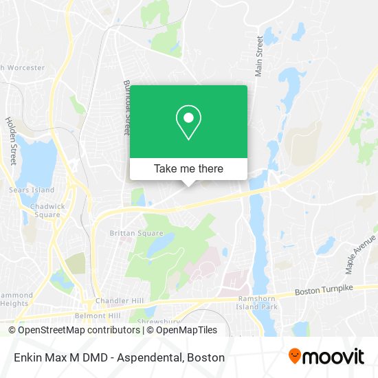 Enkin Max M DMD - Aspendental map