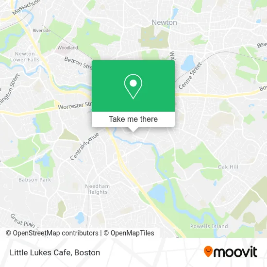 Little Lukes Cafe map