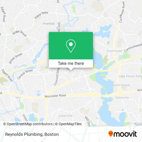 Reynolds Plumbing map