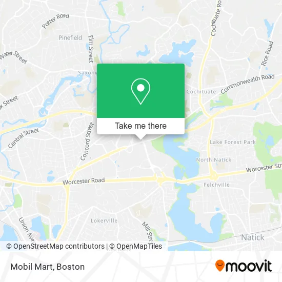 Mobil Mart map