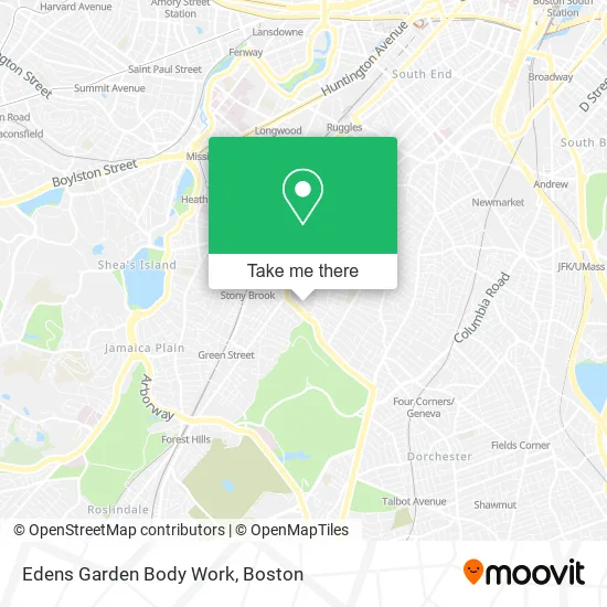 Edens Garden Body Work map