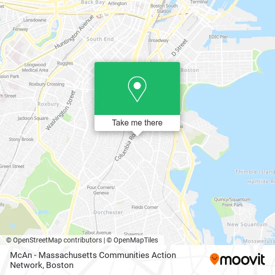 McAn - Massachusetts Communities Action Network map