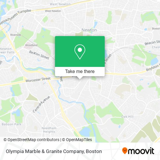 Mapa de Olympia Marble & Granite Company