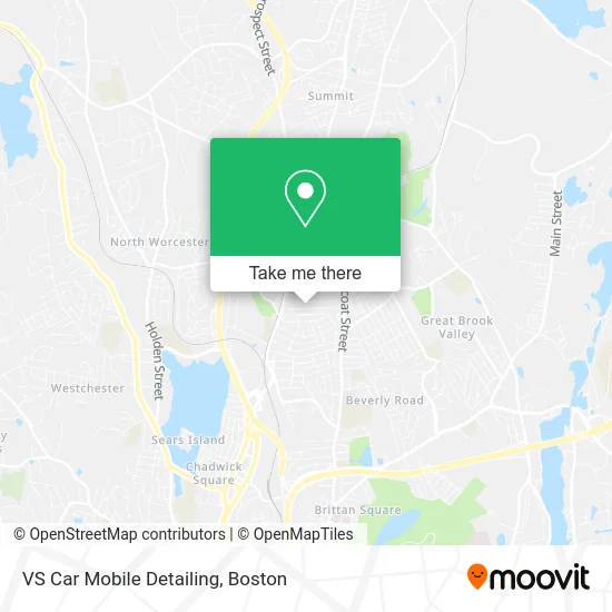VS Car Mobile Detailing map