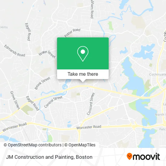 JM Construction and Painting map