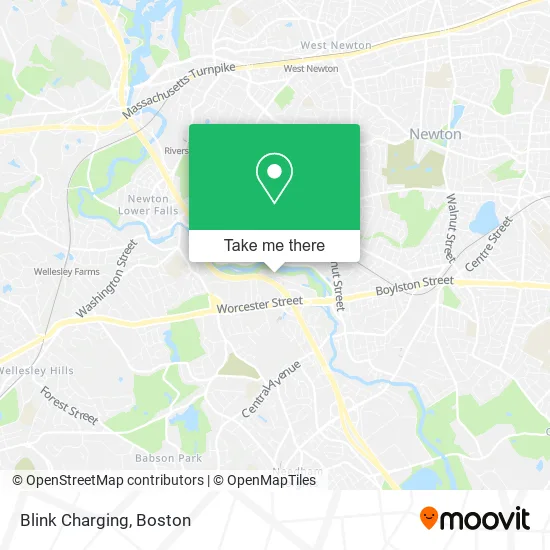 Blink Charging map