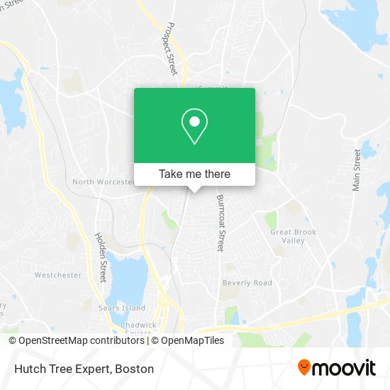 Hutch Tree Expert map