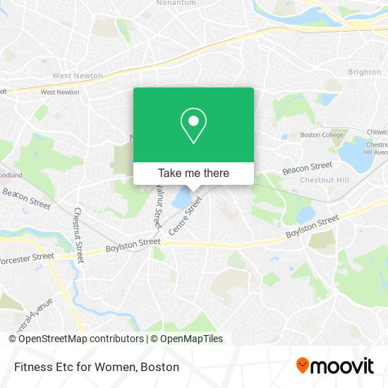 Fitness Etc for Women map