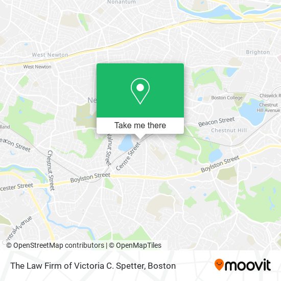 The Law Firm of Victoria C. Spetter map