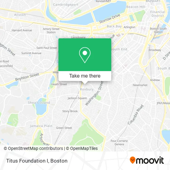 Titus Foundation I map