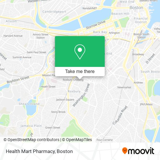 Health Mart Pharmacy map