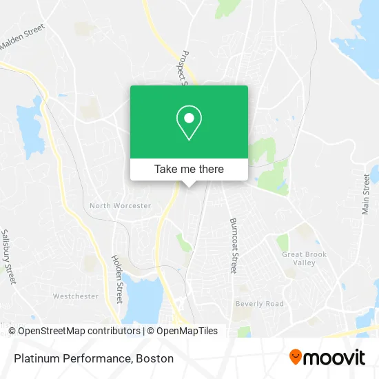 Platinum Performance map
