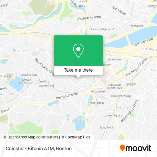 Coinstar - Bitcoin ATM map