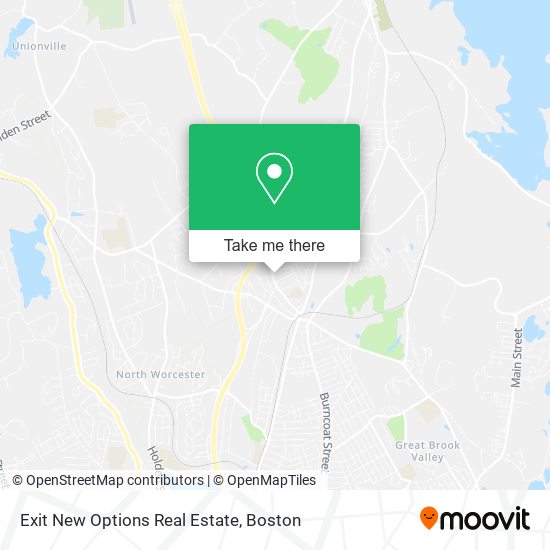 Exit New Options Real Estate map