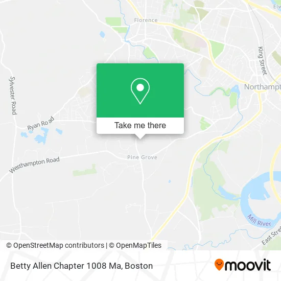 Betty Allen Chapter 1008 Ma map