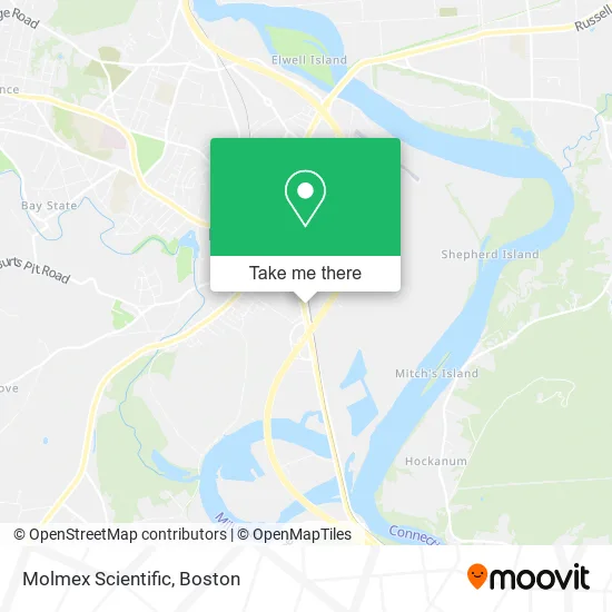 Molmex Scientific map