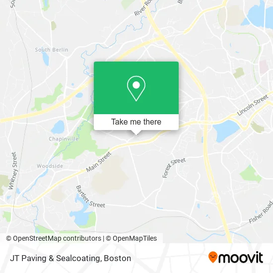 JT Paving & Sealcoating map