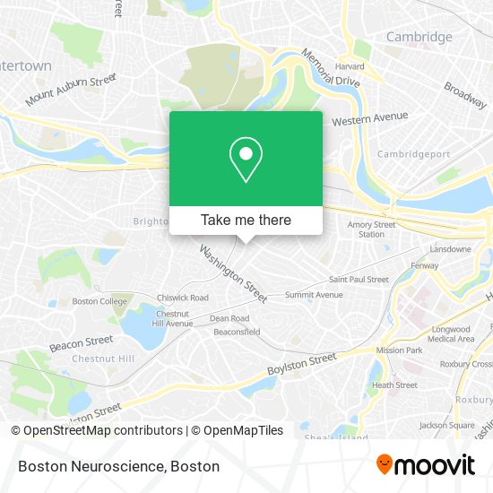 Boston Neuroscience map