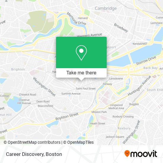 Career Discovery map