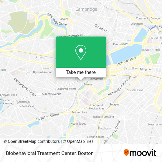 Biobehavioral Treatment Center map