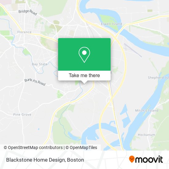 Blackstone Home Design map