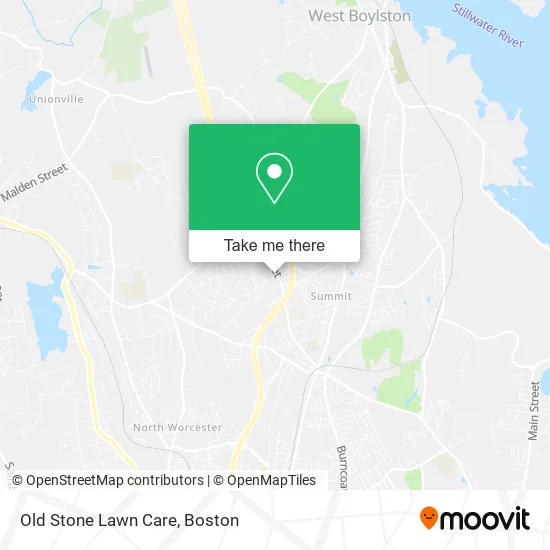 Old Stone Lawn Care map