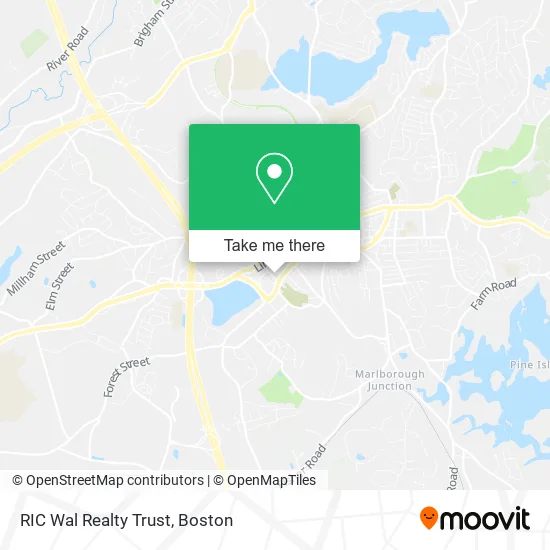 RIC Wal Realty Trust map