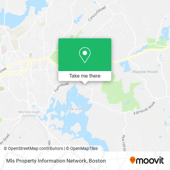 Mls Property Information Network map