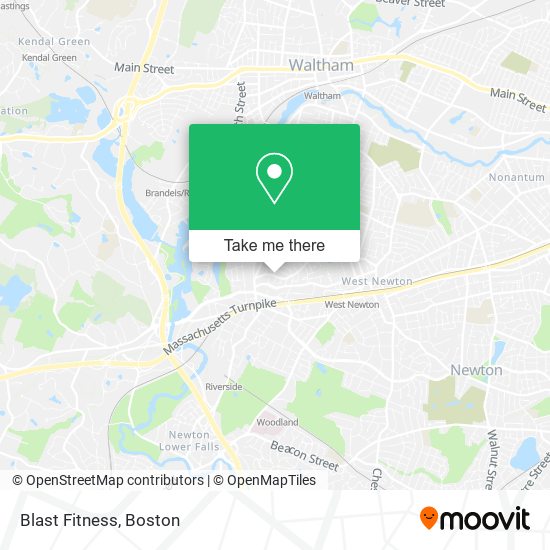 Blast Fitness map