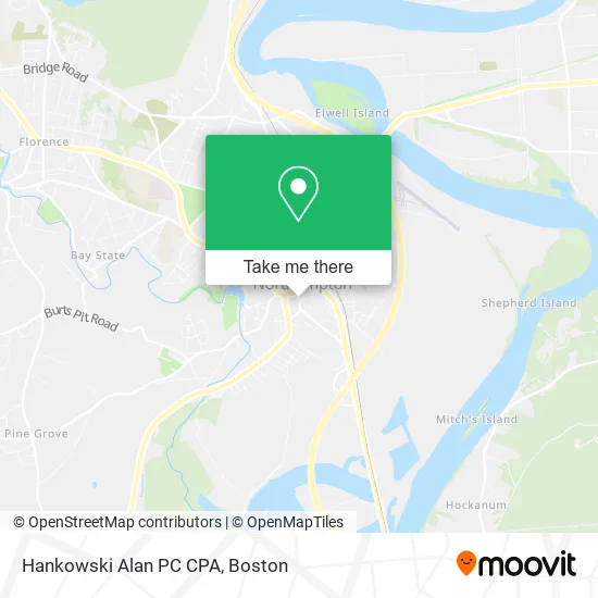 Hankowski Alan PC CPA map