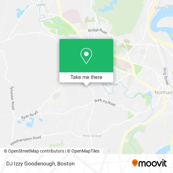 DJ Izzy Goodenough map