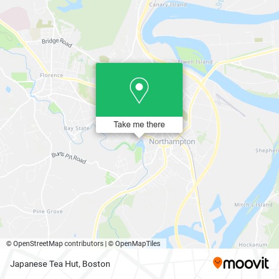 Mapa de Japanese Tea Hut