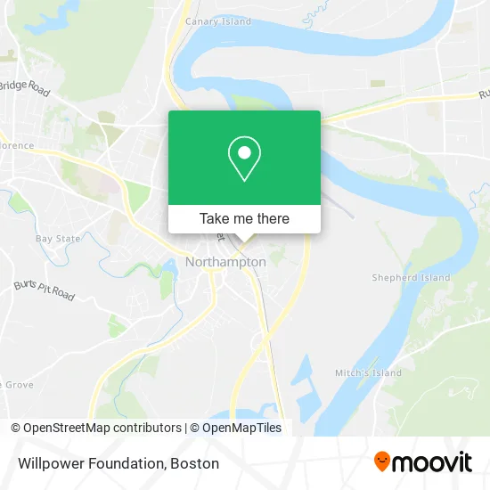 Willpower Foundation map