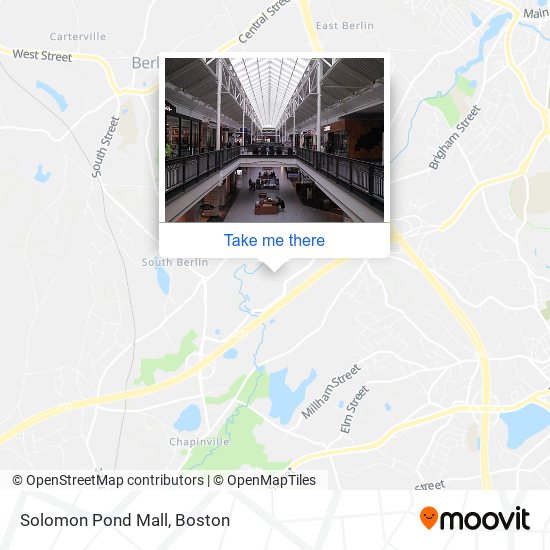 Solomon Pond Mall map