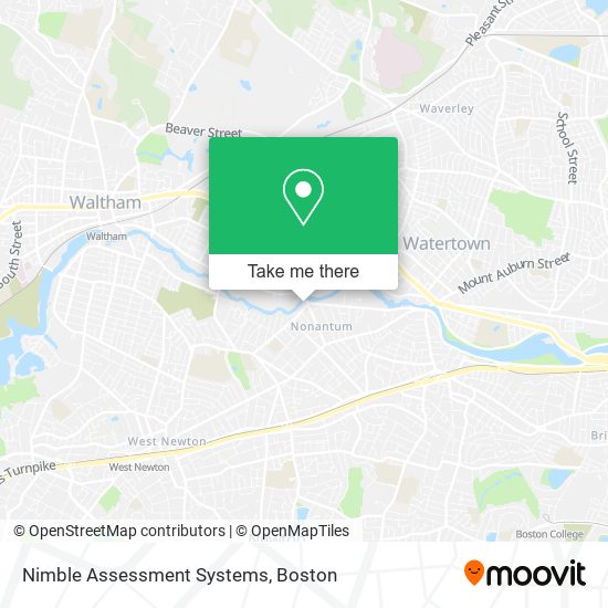 Mapa de Nimble Assessment Systems